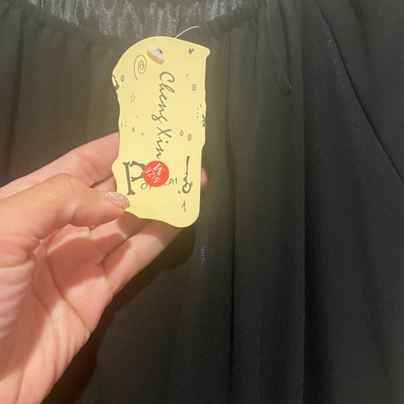 Long black dress perfect for costume NWT - Picture 6 of 10